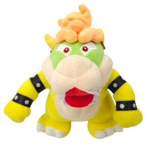 Nintendo Bowser Super Mario Bros 10" Plush HTF RARE Stuffed Toy SE601-186 Sanei